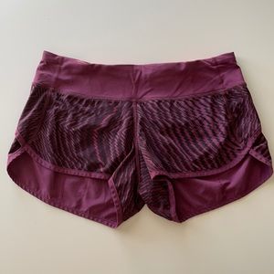 Lululemon Speed Shirt MAROON